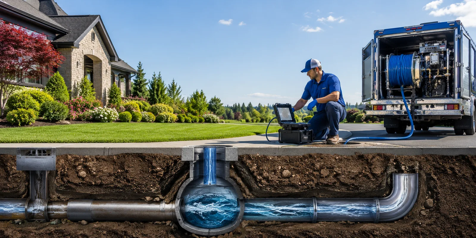 Drainage restoration information for Clarksville, OH